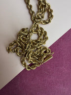19" rope chain