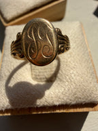 signet engraved JT