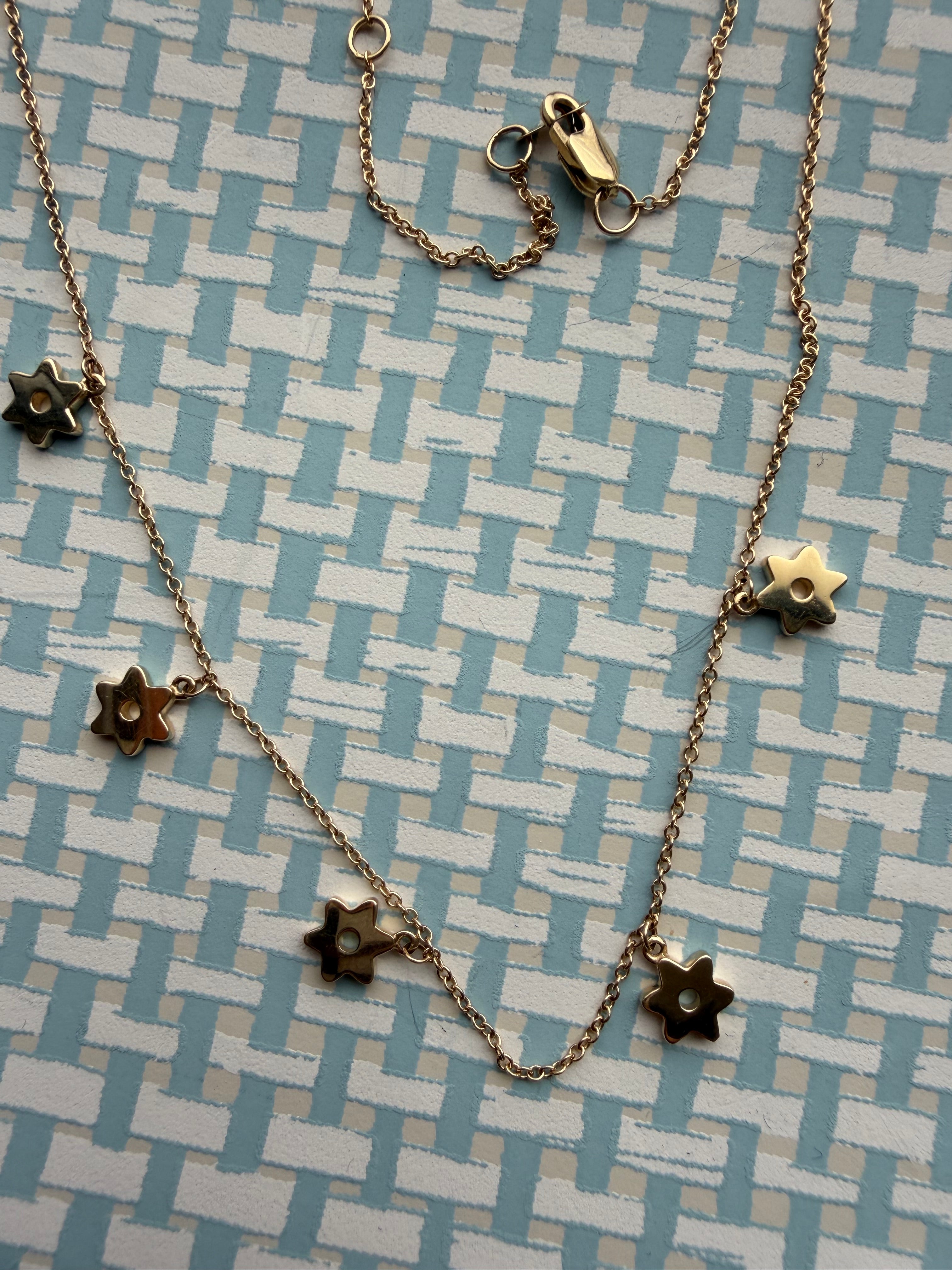whimiscal soup stars necklace