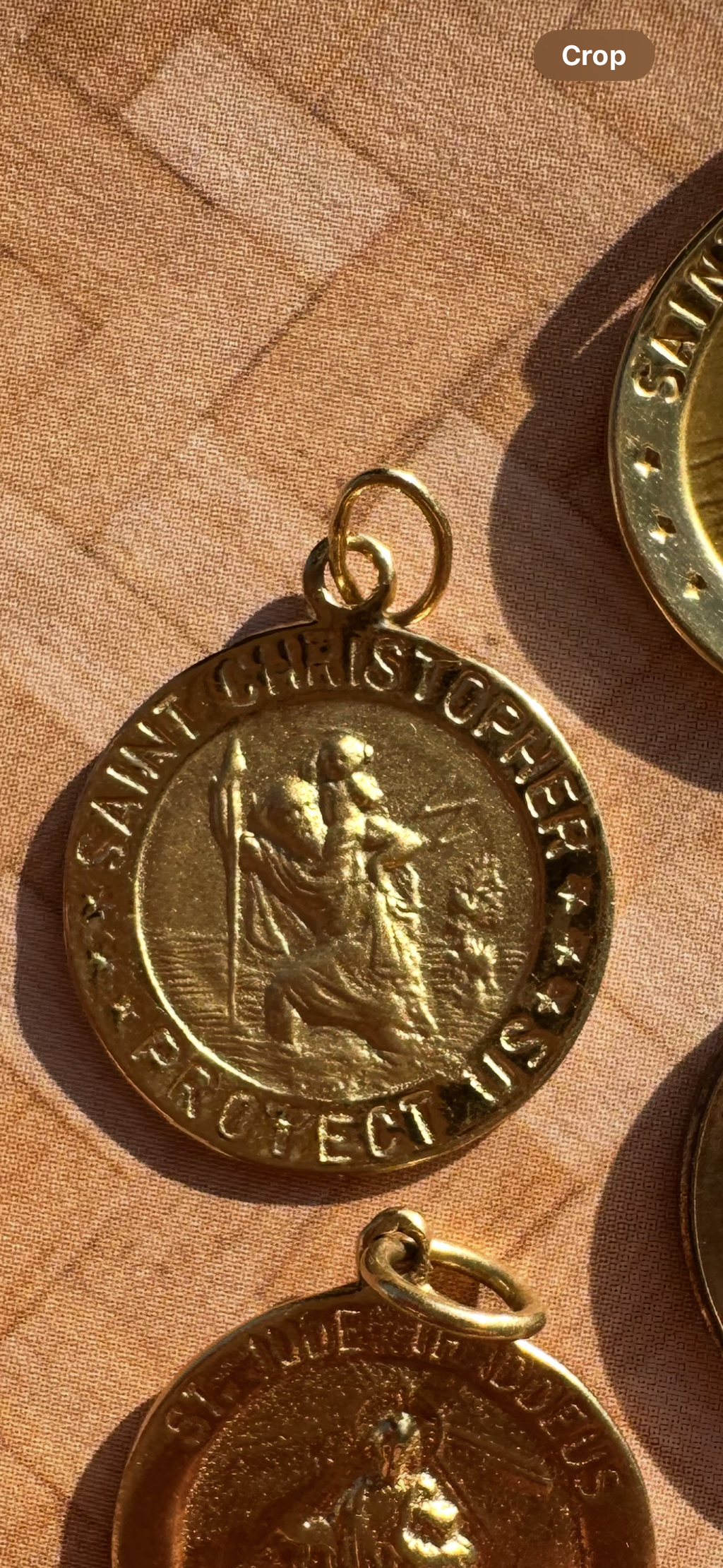 religious charms and pendants