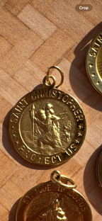 religious charms and pendants