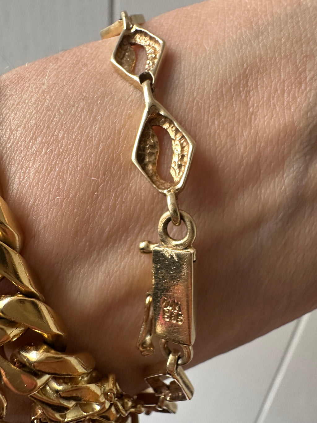 geometric bracelet