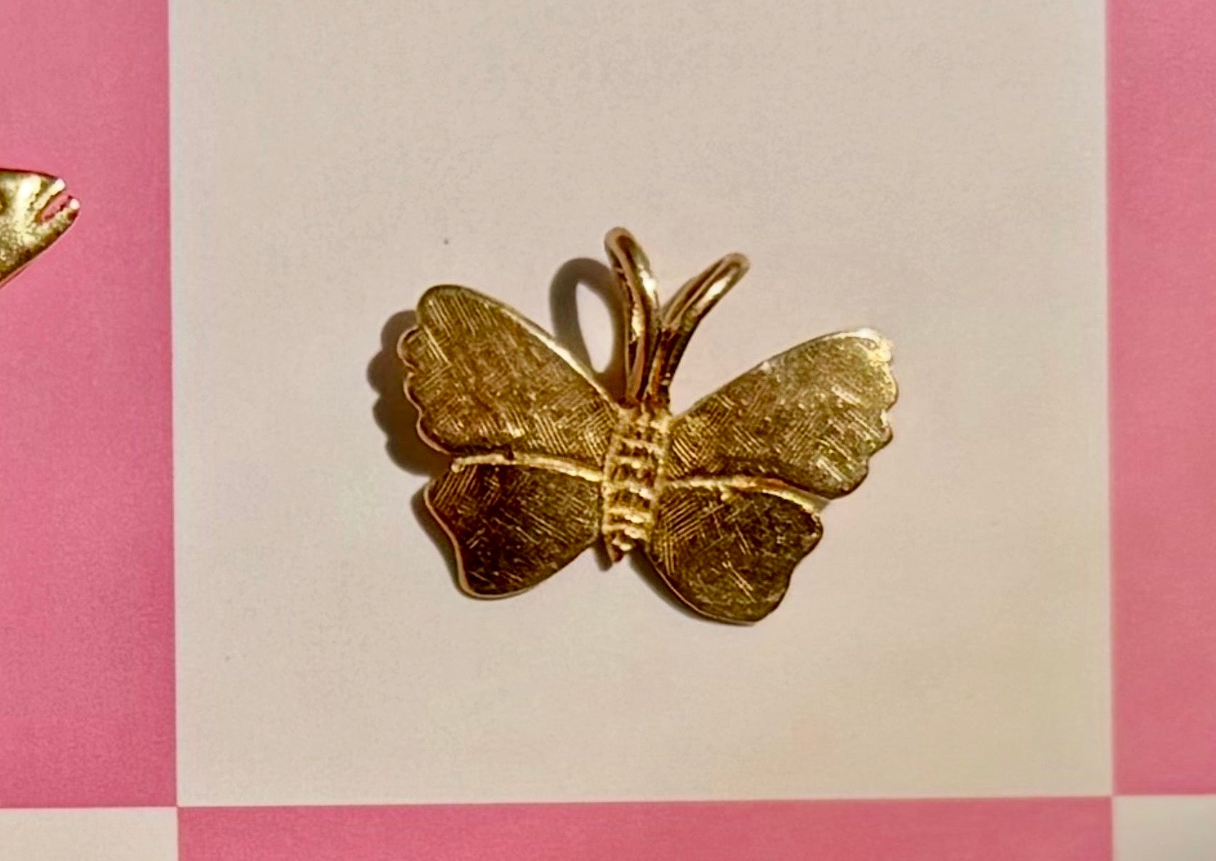 florentine finish butterfly