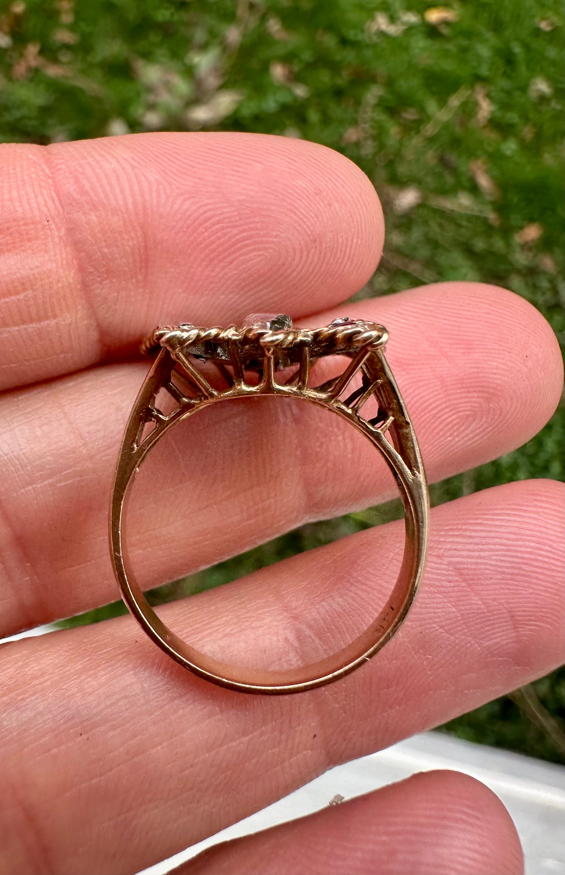 ruby, diamond and pearl butterfly