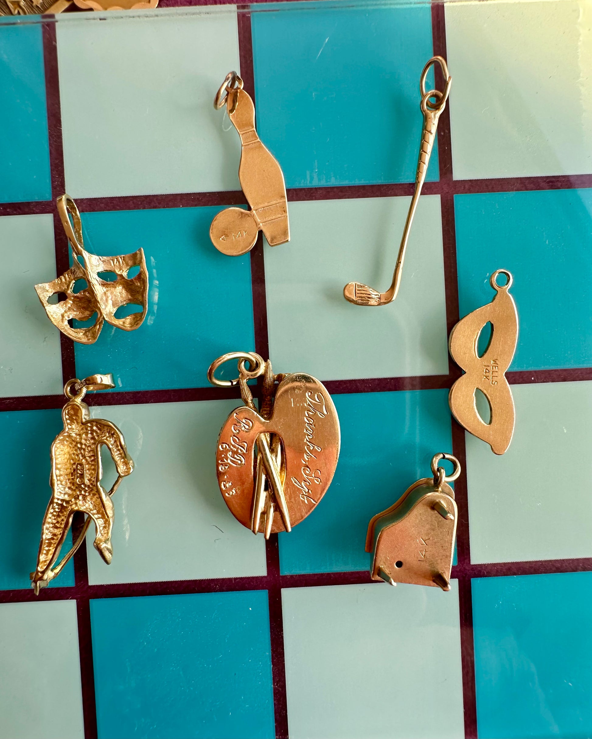 sports charms