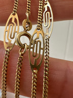 30" fancy link chain