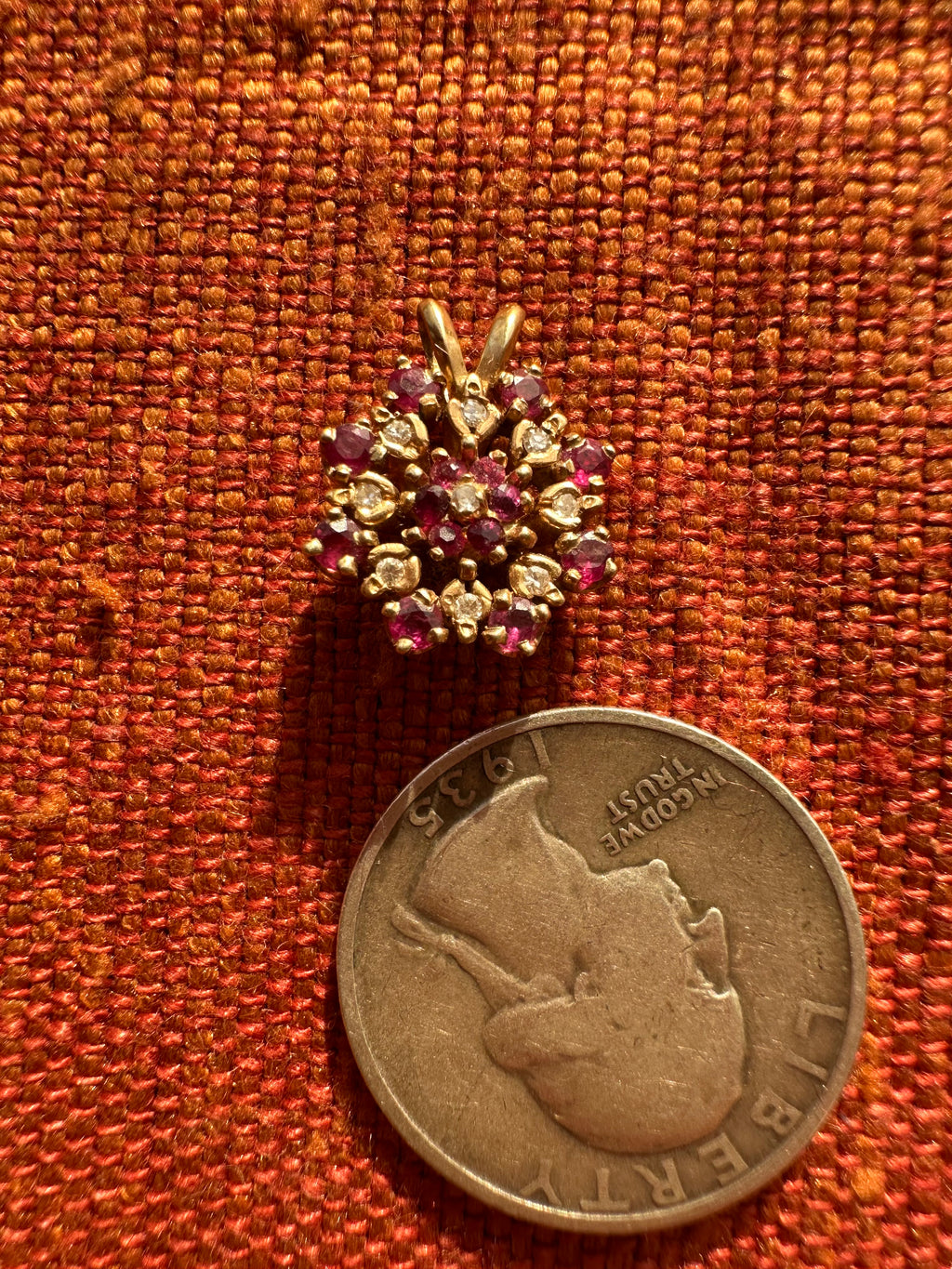 plethora of vintage gold charms