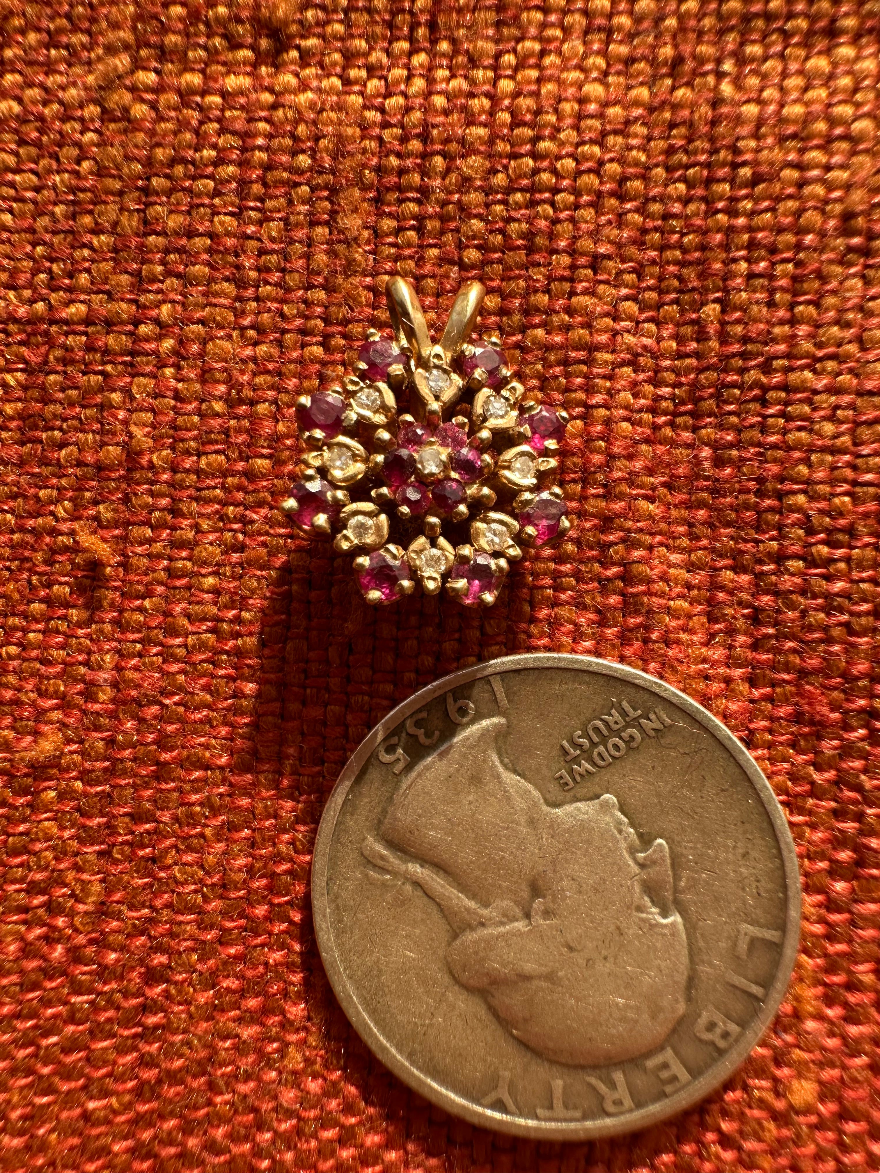 plethora of vintage gold charms