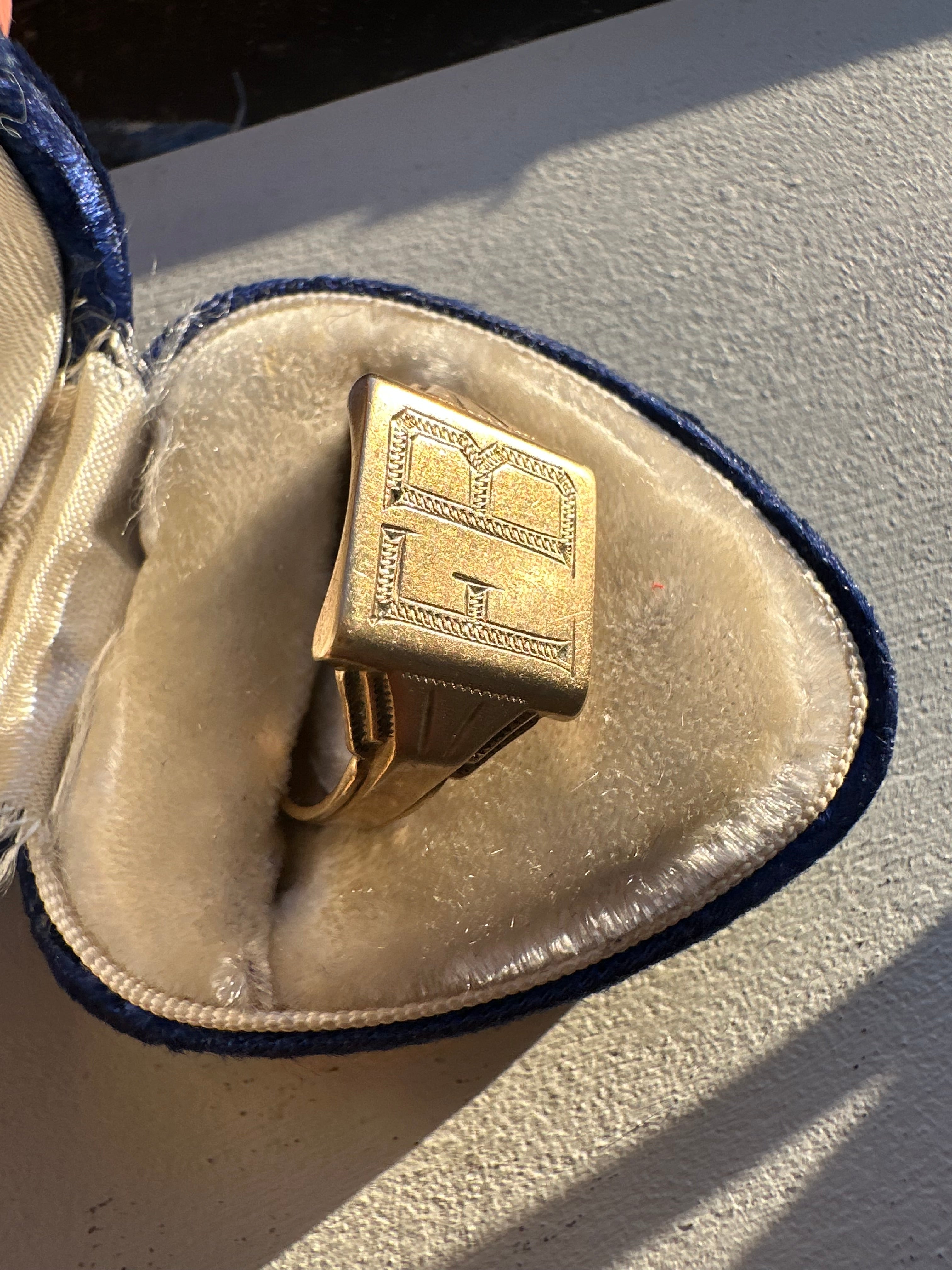 FB signet ring