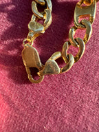 curb and anchor link bracelet
