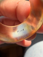 wide band hand engraved MER