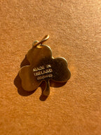 sanddollar - zuni bear - fluted clover charm