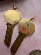 antique oval key pendant by Tiffany & Co.