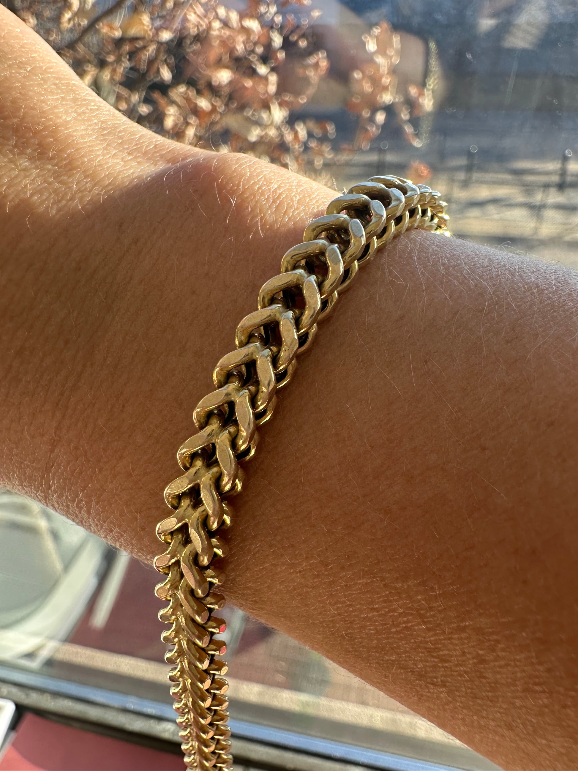 chunky franco bracelet