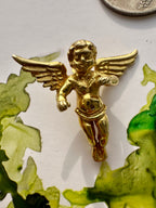 solid large cupid angel