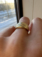 triple gold band
