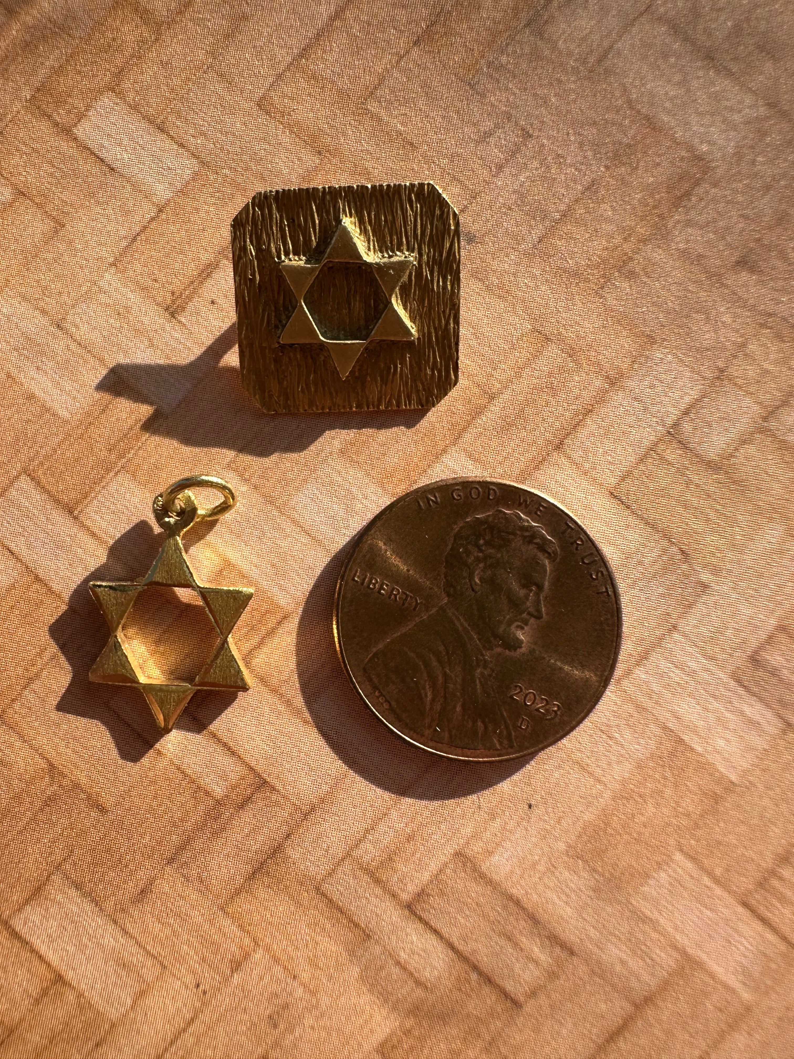 religious charms and pendants