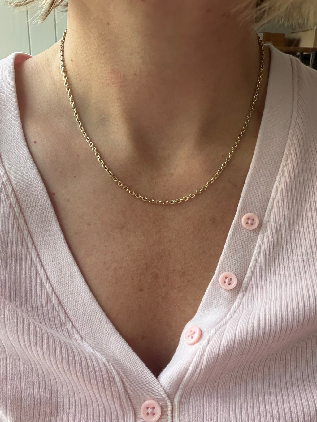 18.5" biker link chain