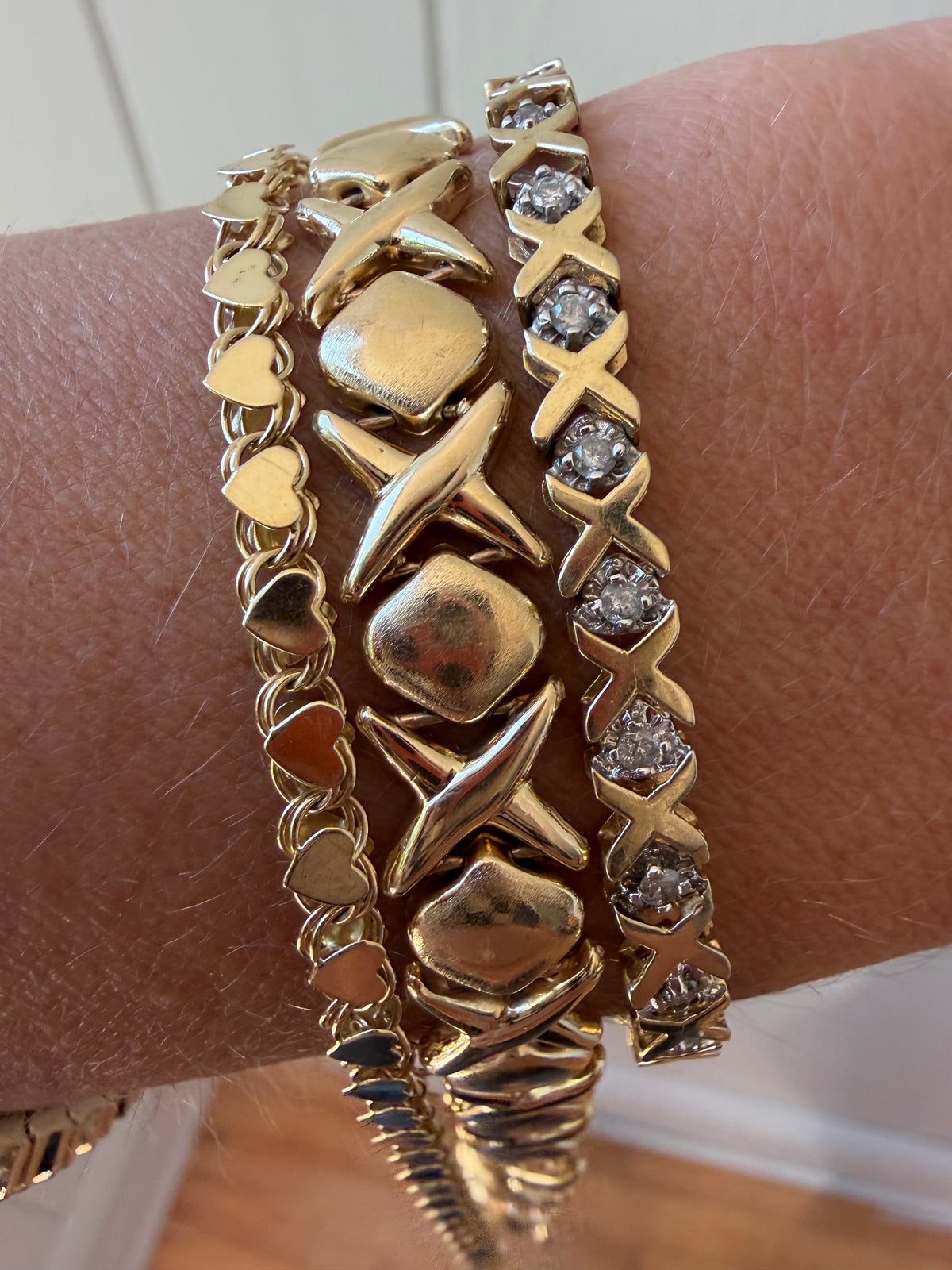 heart link bracelet