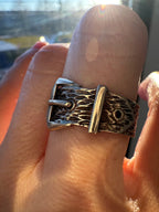 1915 Chester, England buckle band