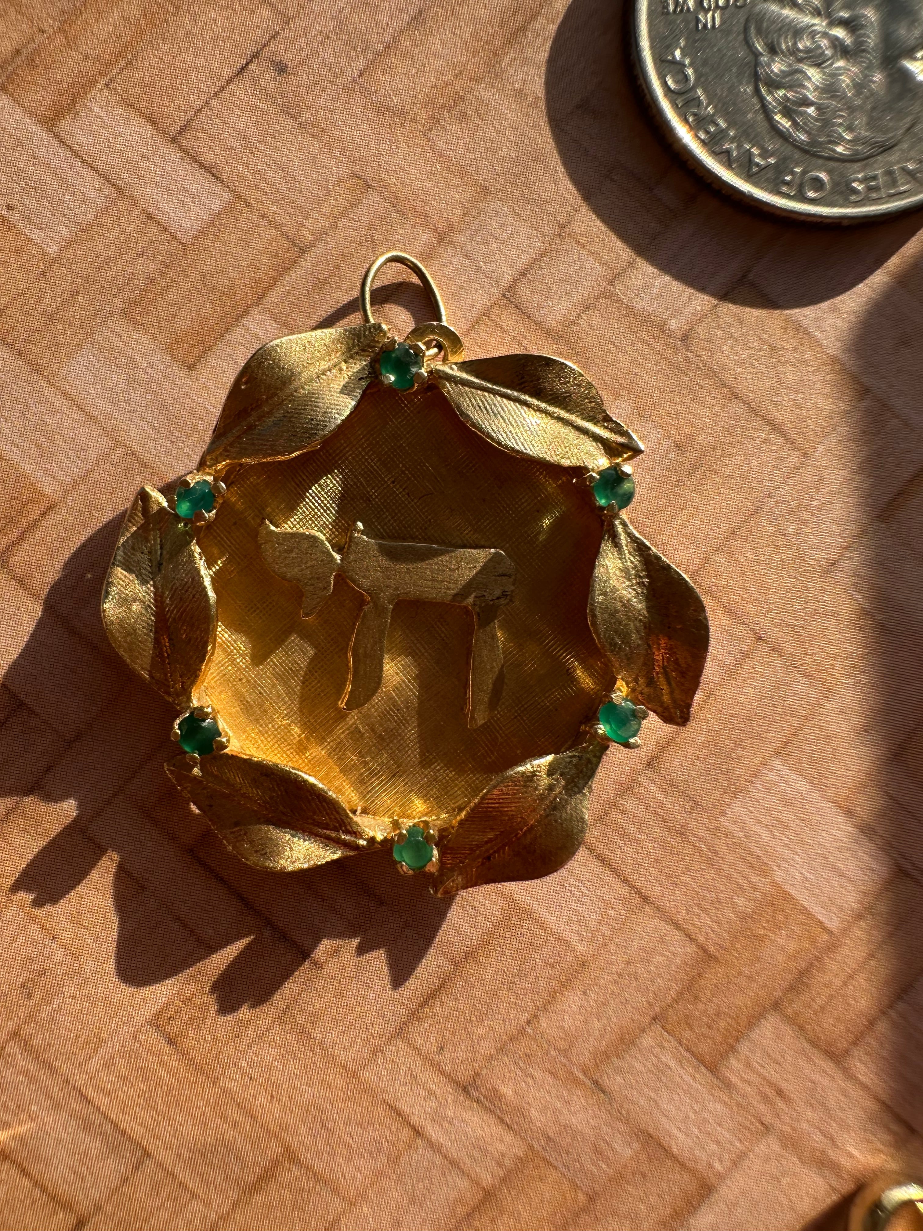 religious charms and pendants