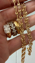 19.75" g*cci link puffy mariner chain