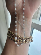 The Emerald Karat custom Floating Light Diamond Tennis Necklace PREORDER DOWNPAYMENT
