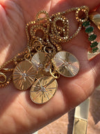 one-of-a-kind starburst pendants