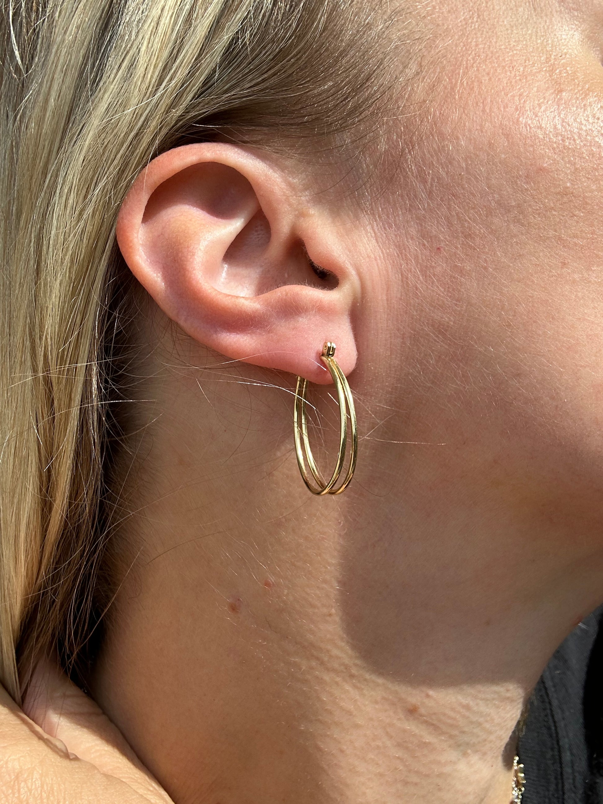 double oval hoop