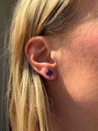 8.1mm amethyst studs
