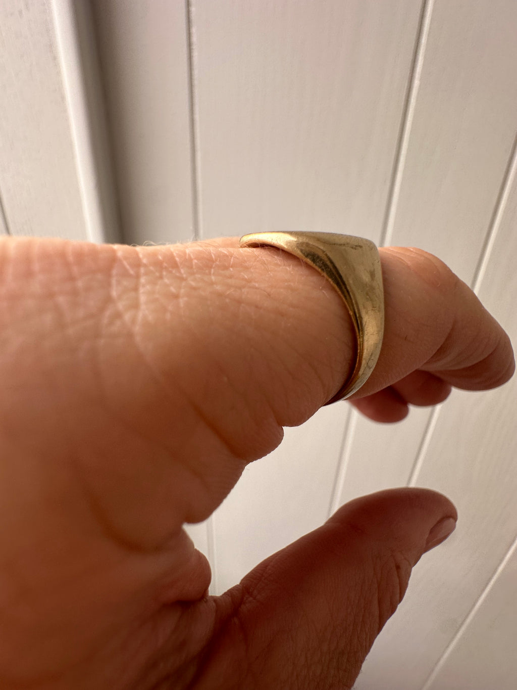blank signet ring