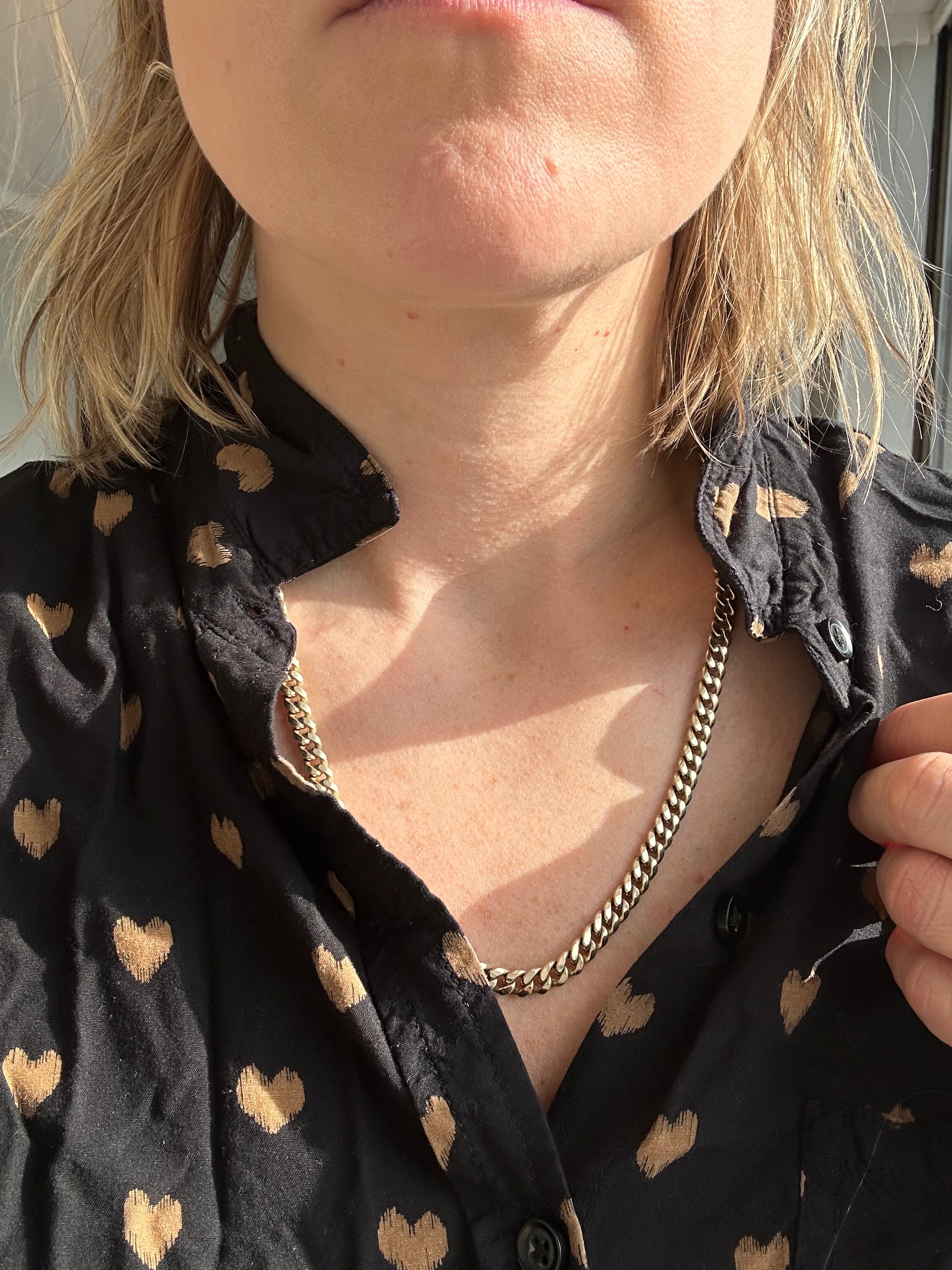 bubbly curb chain 22.75”