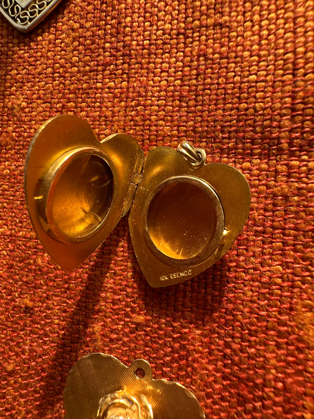 plethora of vintage gold charms