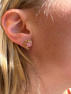 moon and star studs