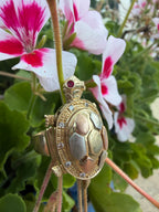 articulated turtle ring
