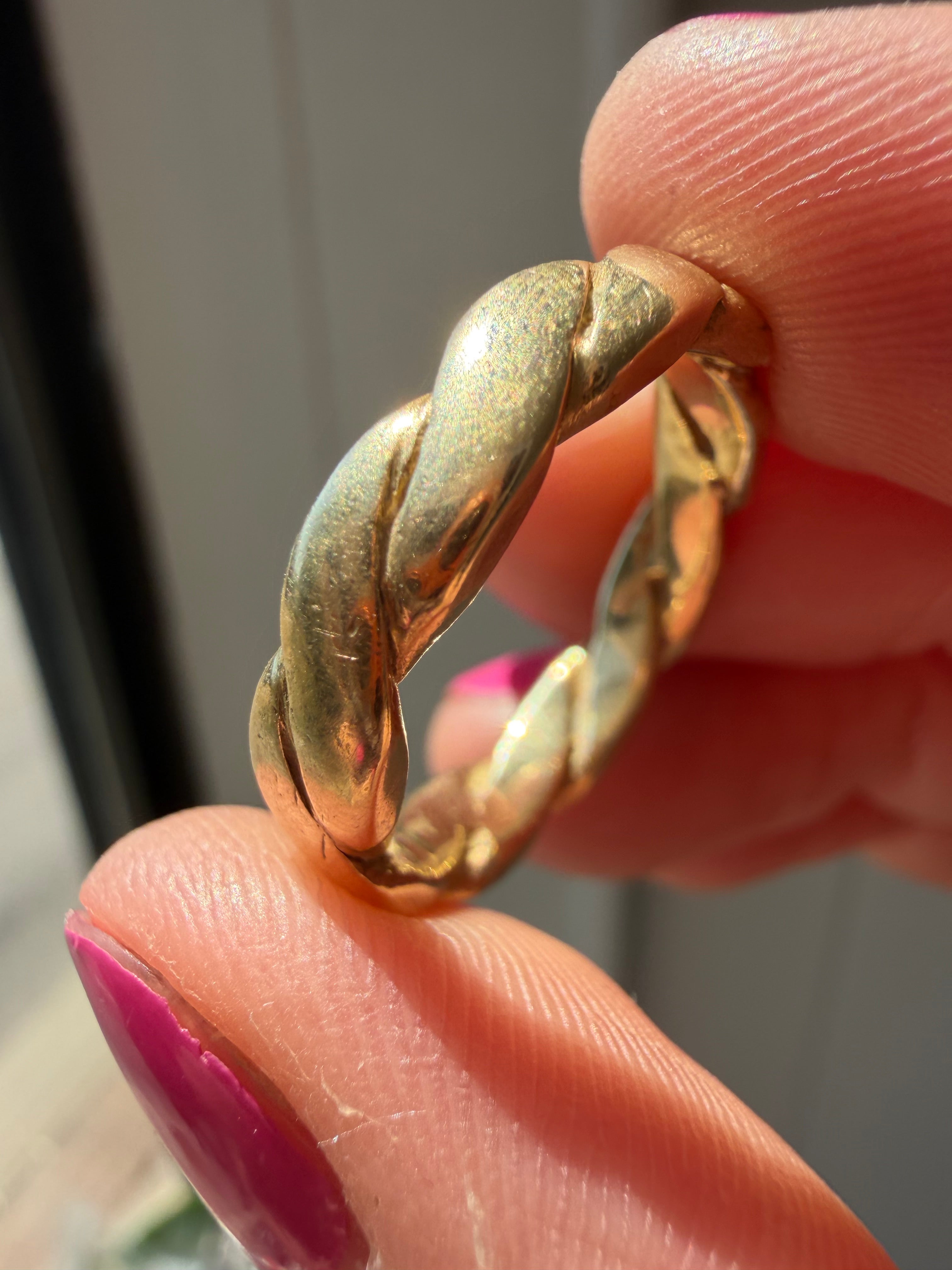 solid braided style band