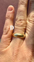 a collection of gold bands