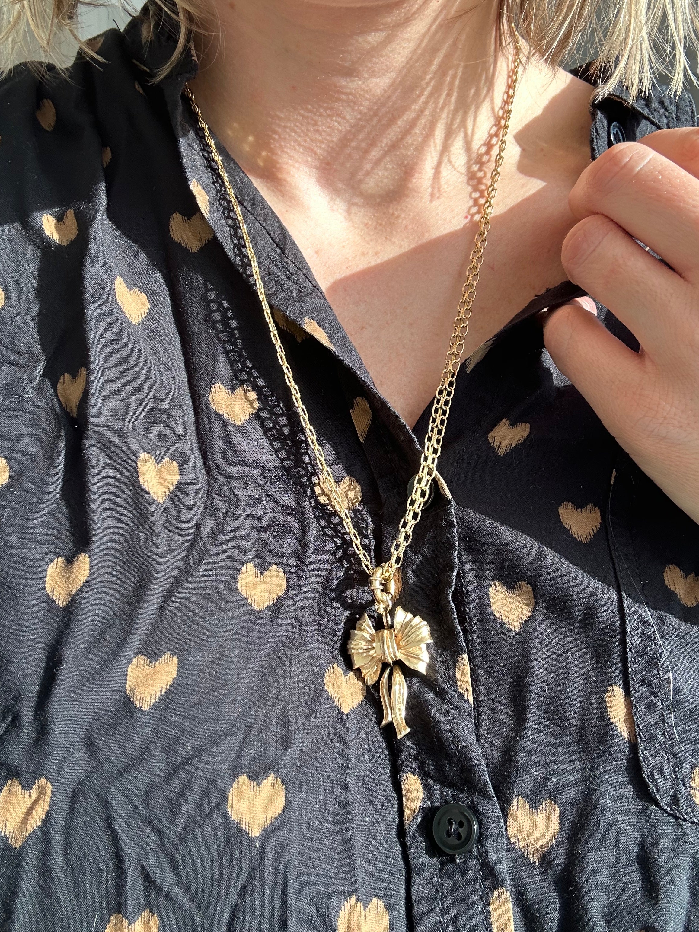 24.5” fancy link chain