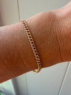 mini curb chain bracelet