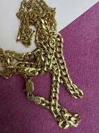 25.75" heavy stamped curb chain
