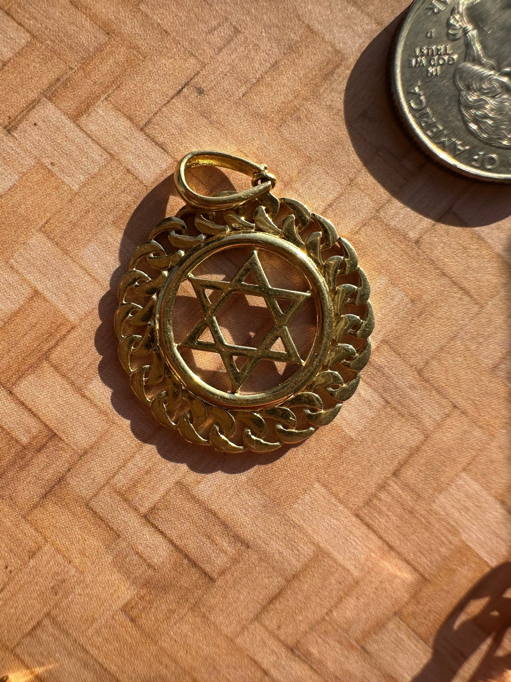 religious charms and pendants