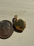 10k gold heart locket