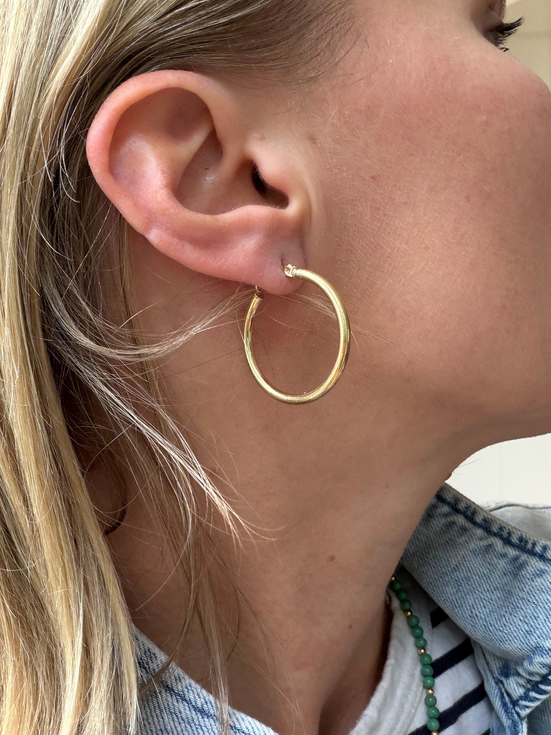 1 1/8" classic thin hoop