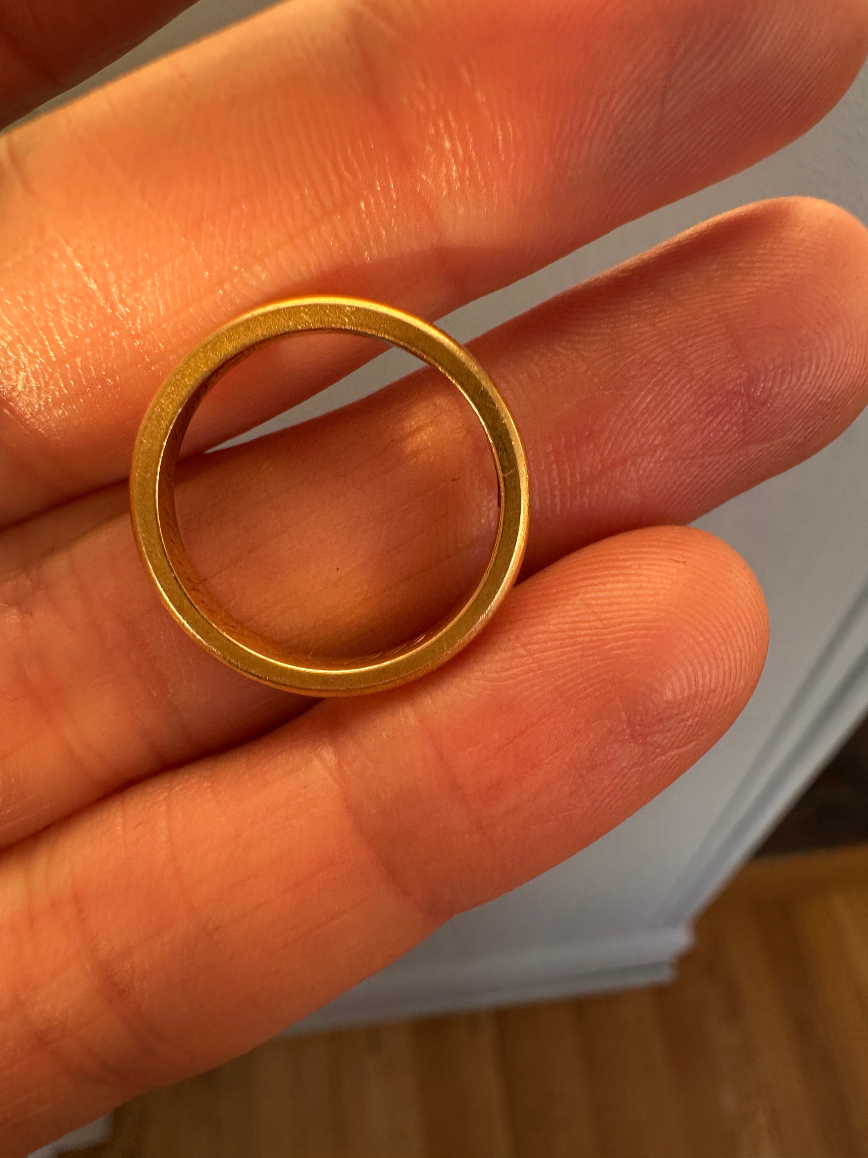 22k 1905 gold band