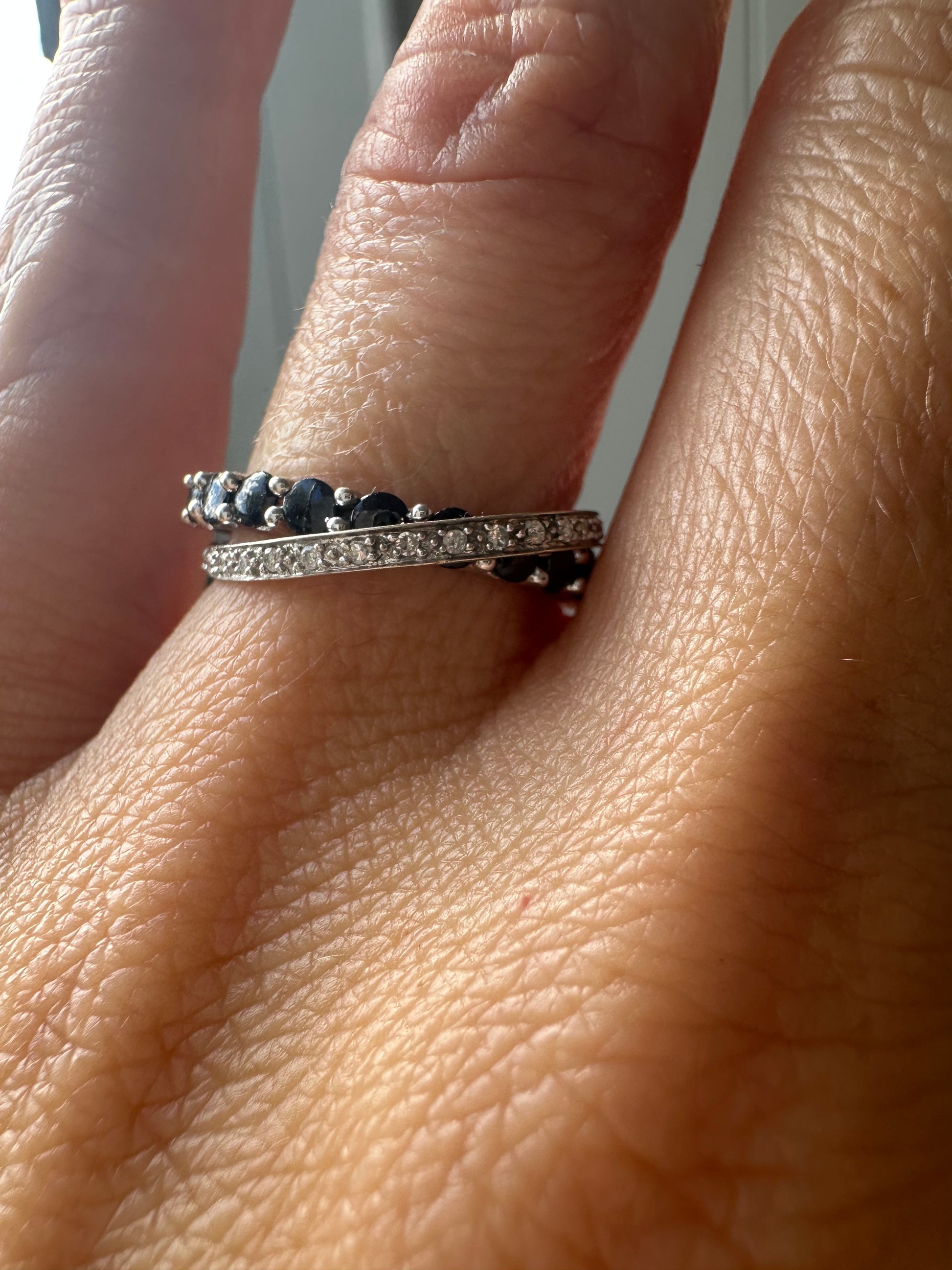 sapphire and diamond twist
