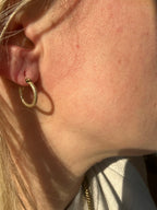 Knurled texture hoops