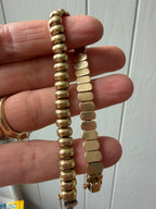 caterpillar / pill bracelet