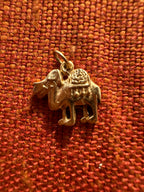 plethora of vintage gold charms