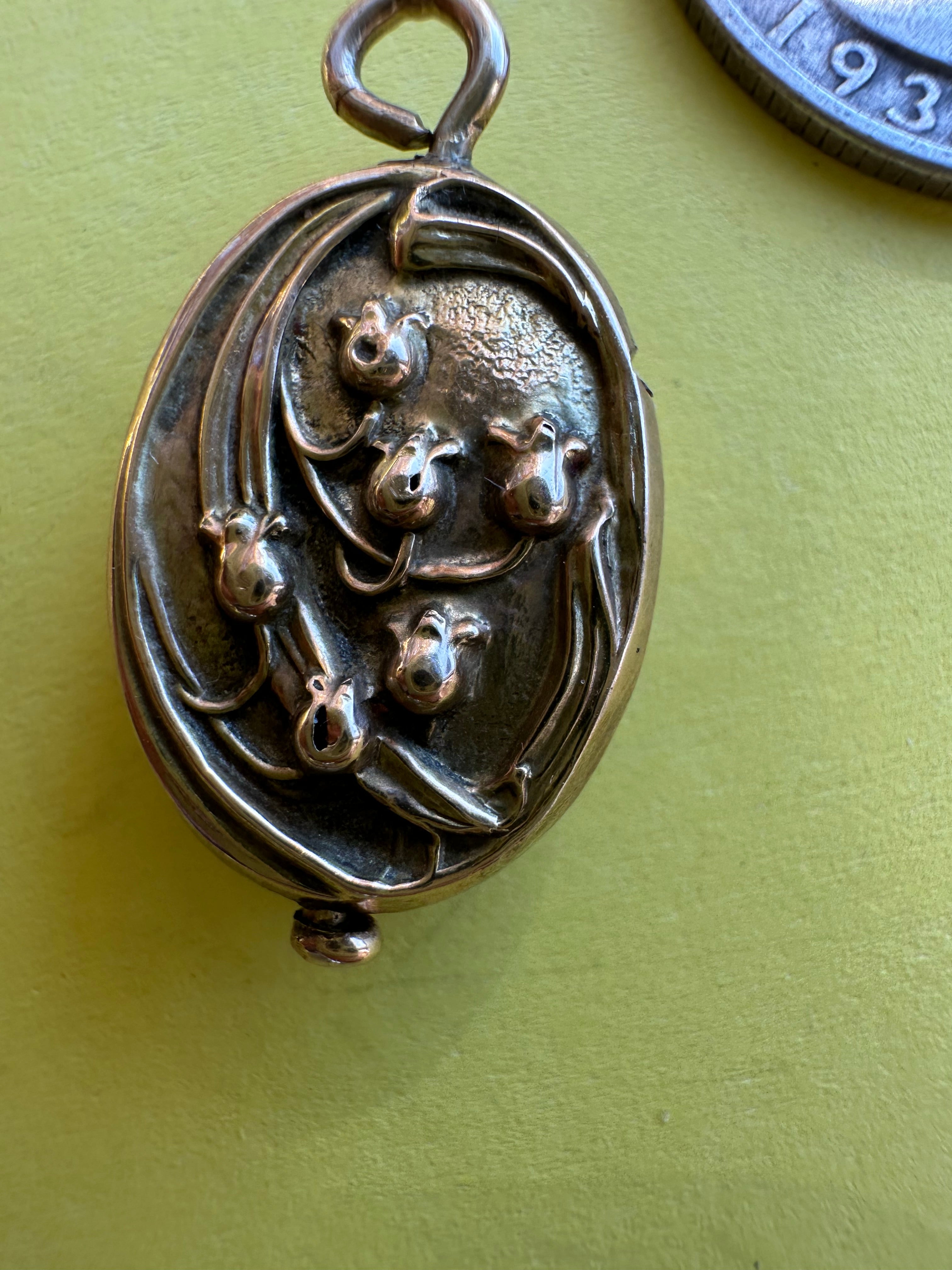 antique lily of the valley and fierce creature charm