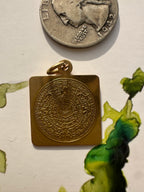 mexican aztec mayan calendar charm